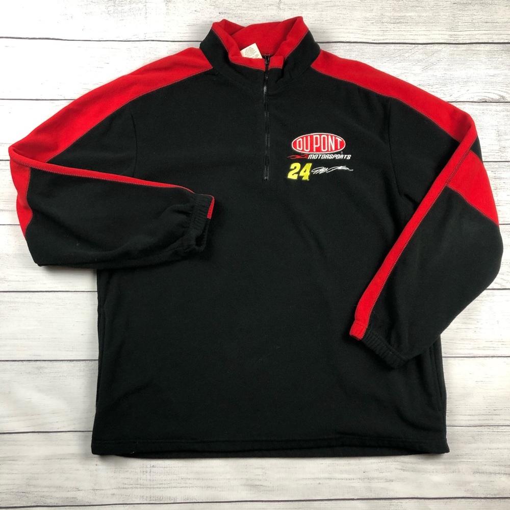 Vintage Nascar 1/4 Zip Sweater 🔥